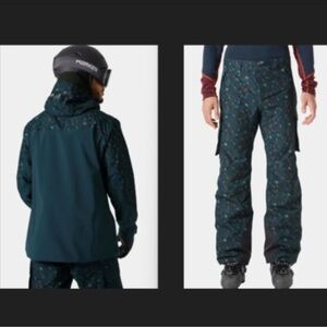 Helly Hansen Top & Bottom Ski Set Pants and Jacket